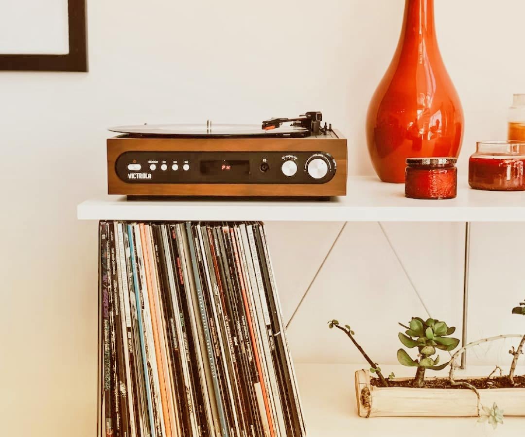 Record Player and Records